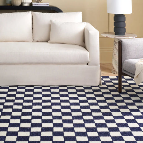 Safavieh Martha Stewart 8'-0" x 10'-0" Rug in Navy / Ivory