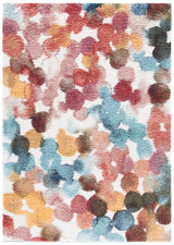 Safavieh Calista 4'-5" x 6'-5" Rug in Red / Blue