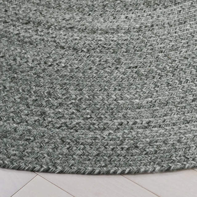 Safavieh Braided 5'-0" x 5'-0" Rug in Olive