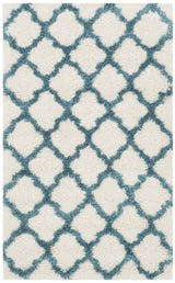Safavieh Sgk-Shag Kids 3'-0" x 5'-0" Rug in Ivory / Blue