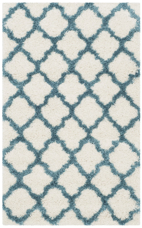 Safavieh Sgk-Shag Kids 3'-0" x 5'-0" Rug in Ivory / Blue