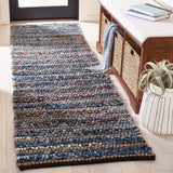 Safavieh Cape Cod 2'-3" x 8'-0" Rug in Natural / Blue