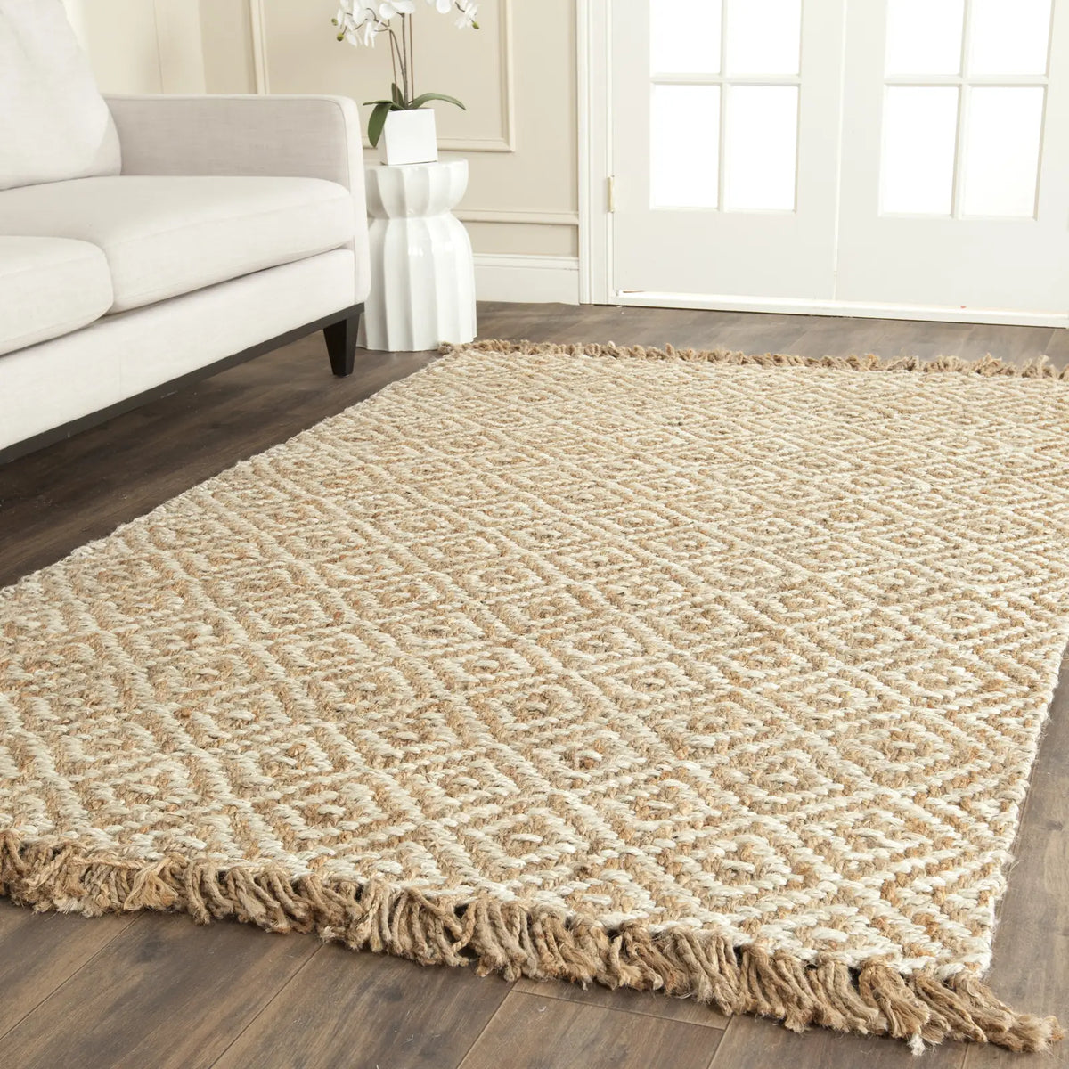 Safavieh Natural Fiber 4'-0" x 6'-0" Rug in Natural / Ivory