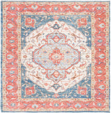 Safavieh Saffron 6'-0" x 6'-0" Rug in Fuchsia / Blue