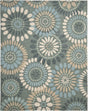 Safavieh Jardin 10'-0" x 14'-0" Rug in Grey / Blue
