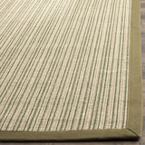 Safavieh Natural Fiber 5'-0" x 8'-0" Rug in Green / Green