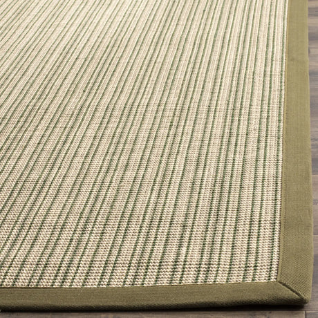 Safavieh Natural Fiber 5'-0" x 8'-0" Rug in Green / Green