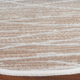 Safavieh Mila 6'-7" x 6'-7" Rug in Beige / Grey