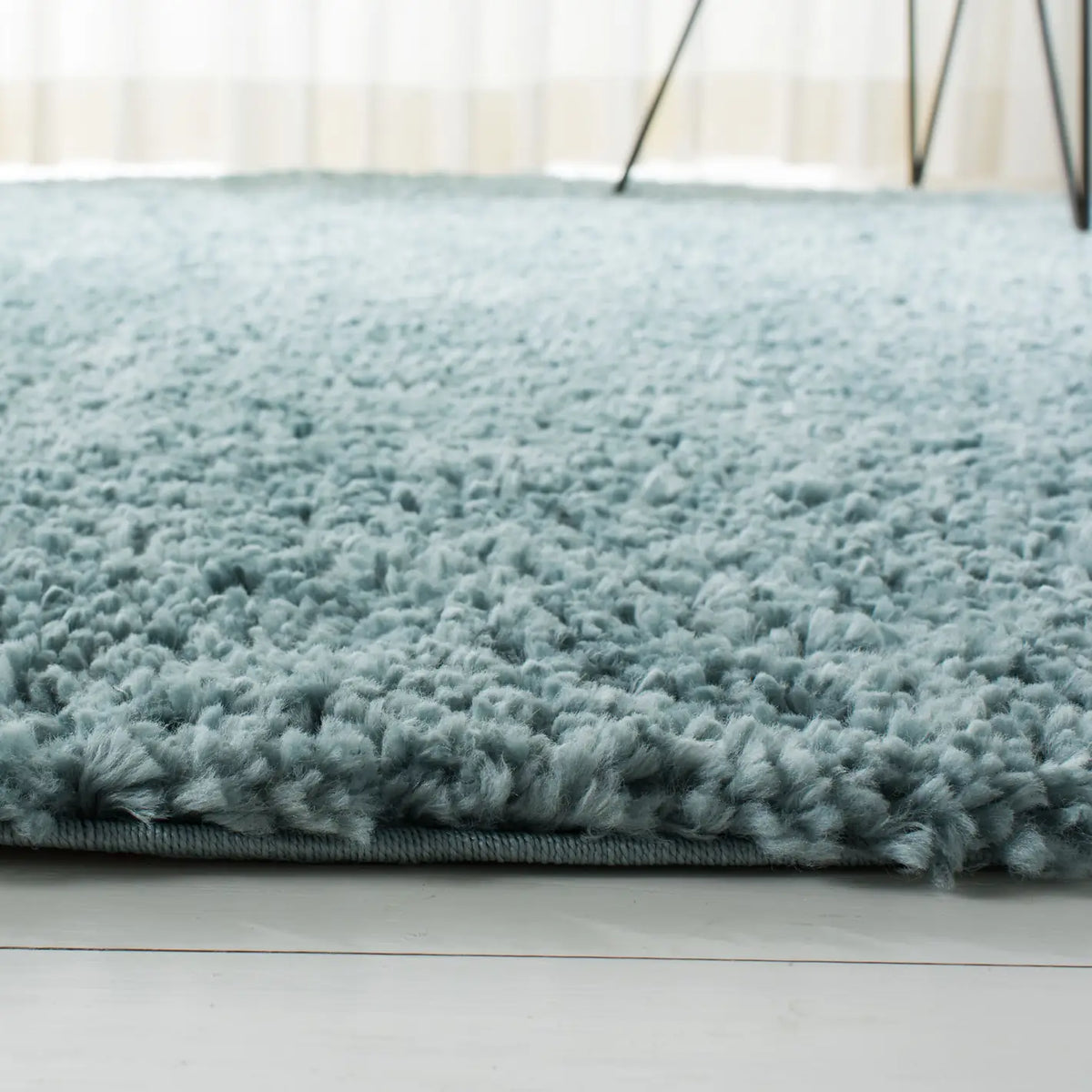 Safavieh August Shag 900 5'-3" x 5'-3" Rug in Aqua
