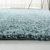 Safavieh August Shag 900 5'-3" x 5'-3" Rug in Aqua