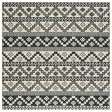 Safavieh Veranda 6'-7" x 6'-7" Rug in Beige / Grey