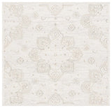 Safavieh Trace 6'-0" x 6'-0" Rug in Grey / Ivory