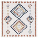 Safavieh Marrakesh 6'-7" x 6'-7" Rug in Ivory / Multi