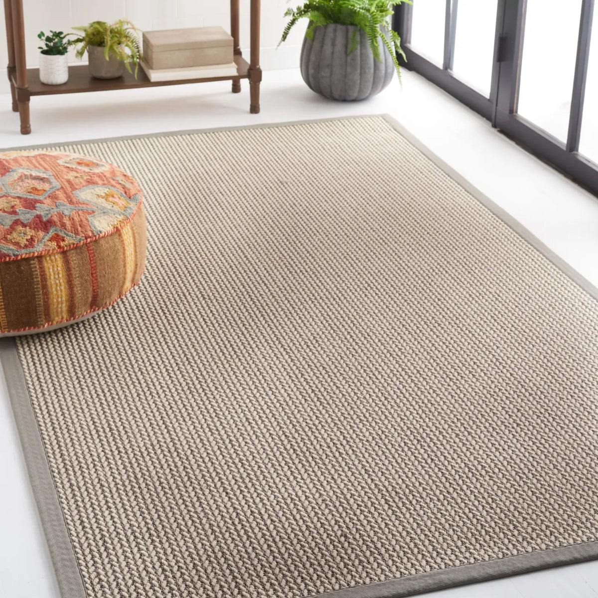Safavieh Natural Fiber 5'-0" x 8'-0" Rug in Grey