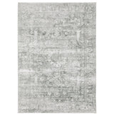 Oriental Weavers Machine Washable Malibu Mal08 Grey/ Ivory Rug - main flat