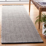 Safavieh Vermont 2'-3" x 8'-0" Rug in Black / Ivory
