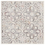 Safavieh Metro 6'-0" x 6'-0" Rug in Red / Ivory