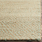 Safavieh Natural Fiber 4'-0" x 6'-0" Rug in Natural / Green