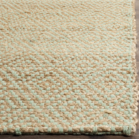 Safavieh Natural Fiber 4'-0" x 6'-0" Rug in Natural / Green