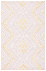 Safavieh Courtyard 4'-5" x 6'-5" Rug in Pink / Gold