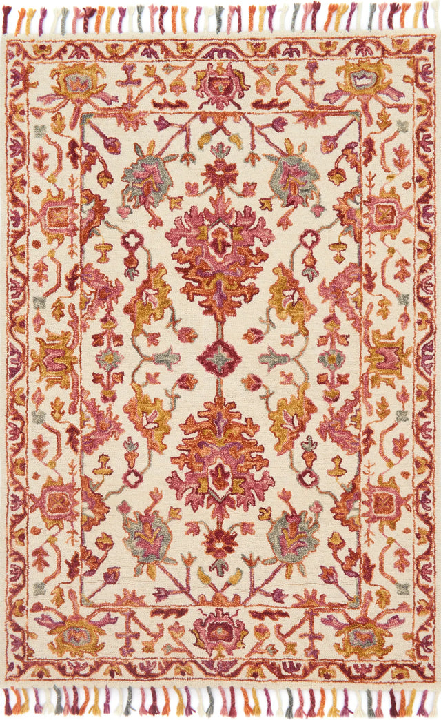 Loloi Zharah Zr-06 Berry Rugs - main flat