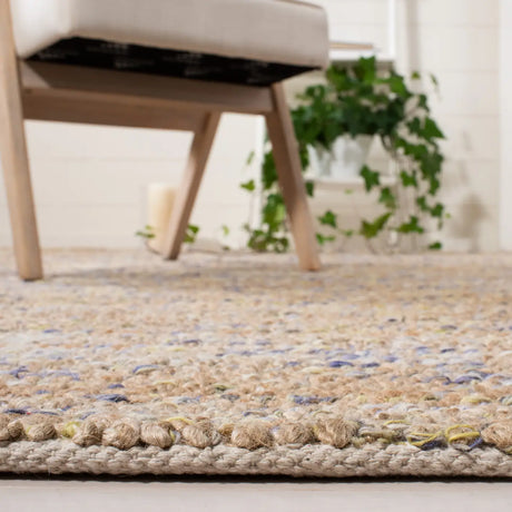Safavieh Bohemian 4'-0" x 6'-0" Rug in Natural / Purple