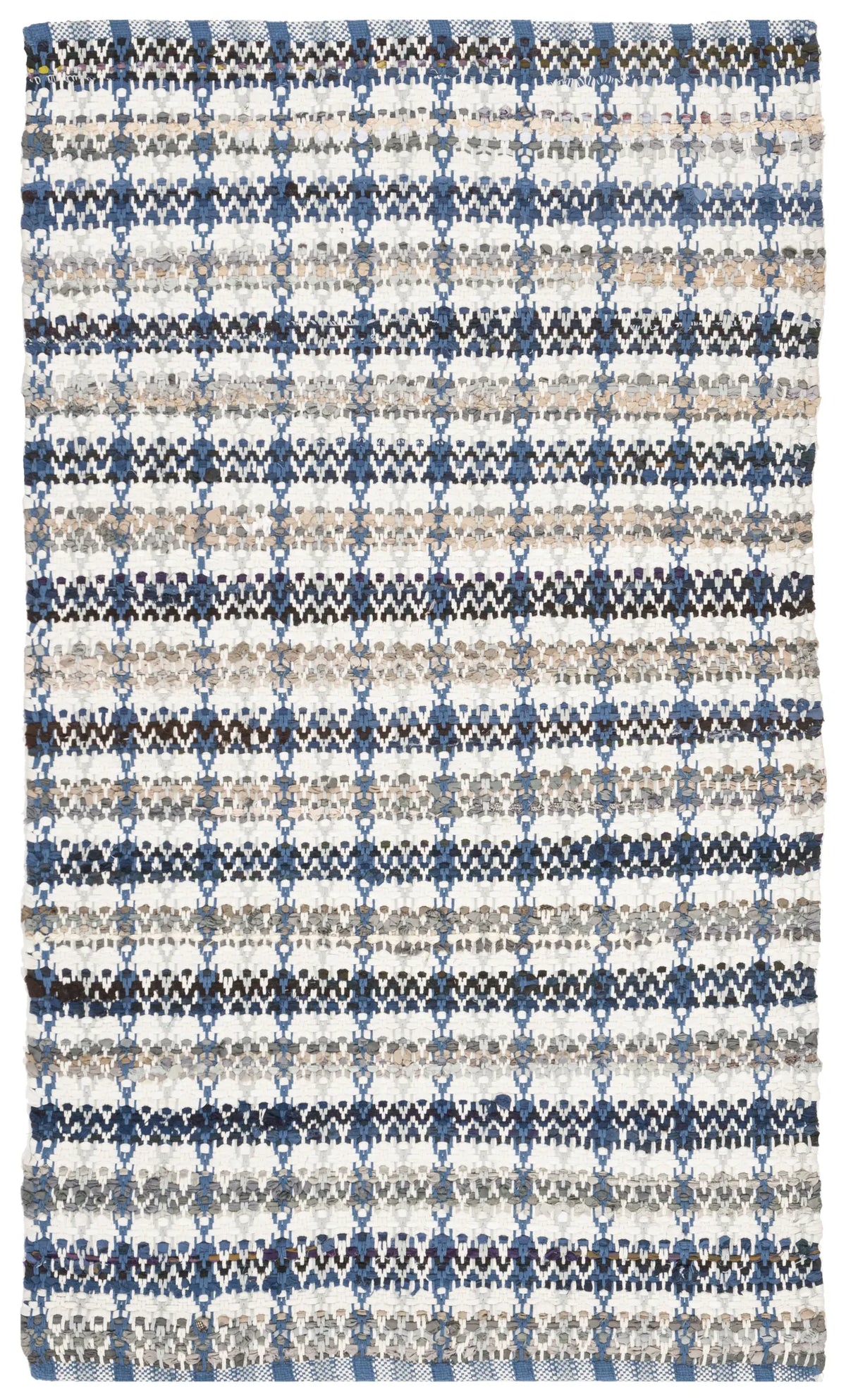 Safavieh Montauk 3'-0" x 5'-0" Rug in Blue / Multi