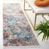 Safavieh Shivan 2'-2" x 8'-0" Rug in Blue / Rose