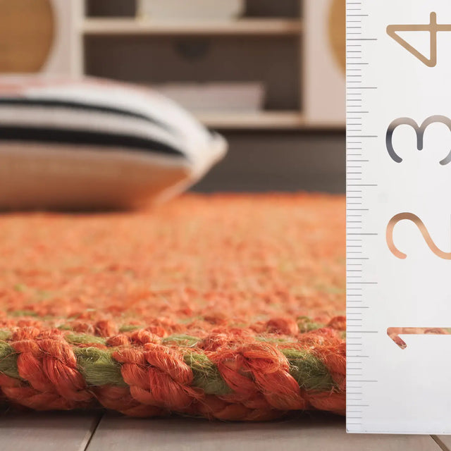 Safavieh Natural Fiber 4'-0" x 6'-0" Rug in Rust / Natural