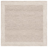 Safavieh Abstract 6'-0" x 6'-0" Rug in Beige / Ivory