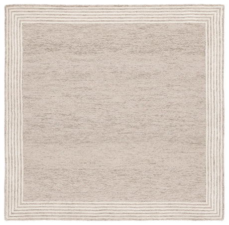 Safavieh Abstract 6'-0" x 6'-0" Rug in Beige / Ivory