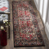 Safavieh Vintage Hamadan 2'-3" x 10'-0" Rug in Red / Multi