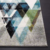 Safavieh Porcello 4'-0" x 6'-0" Rug in Grey / Blue