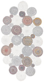 Safavieh Cape Cod 3'-0" x 3'-0" Rug in Grey / Ivory