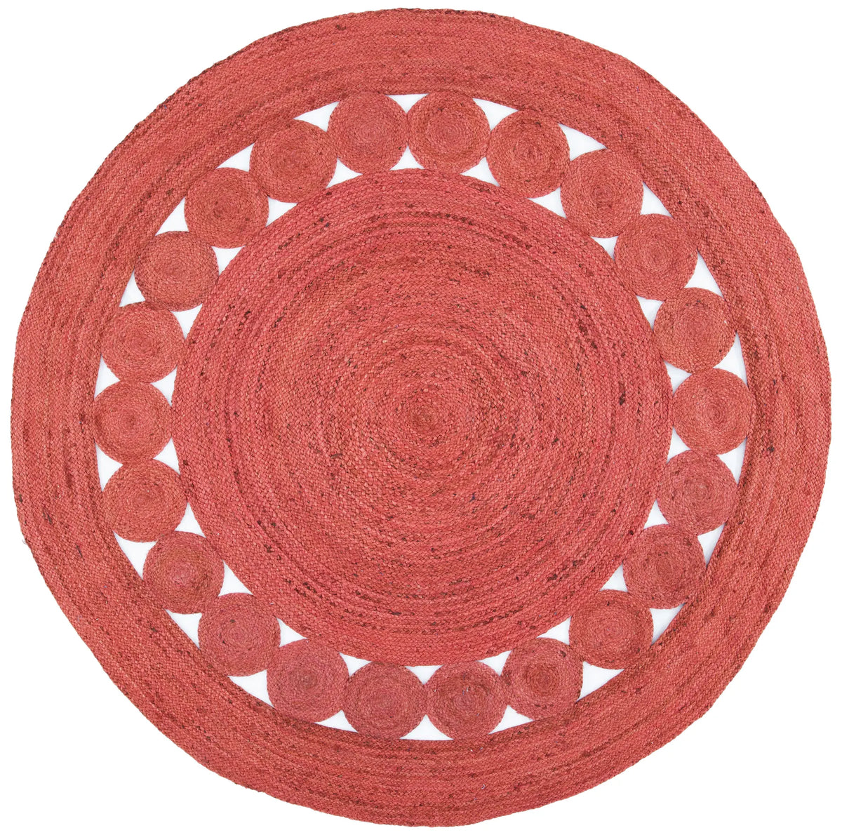 Safavieh Natural Fiber 6'-0" x 6'-0" Rug in Rust