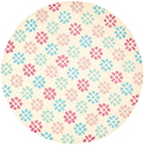 Safavieh Soho 6'-0" x 6'-0" Rug in Ivory / Multi