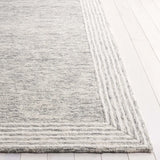 Safavieh Abstract 4'-0" x 6'-0" Rug in Grey / Ivory