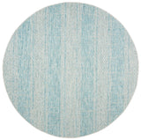 Safavieh Courtyard 6'-7" x 6'-7" Rug in Light Grey / Aqua