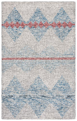 Safavieh Abstract 4'-0" x 6'-0" Rug in Ivory / Blue