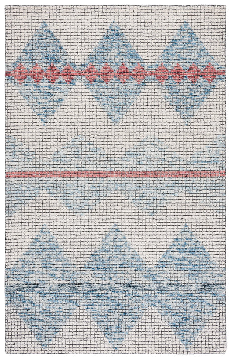 Safavieh Abstract 4'-0" x 6'-0" Rug in Ivory / Blue