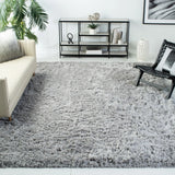 Safavieh Ocean Shag 8'-0" x 10'-0" Rug in Silver