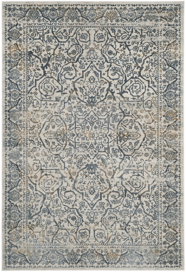 Safavieh Princeton 4'-0" x 6'-0" Rug in Cream / Slate