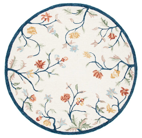 Safavieh Metro 6'-0" x 6'-0" Rug in Ivory / Blue