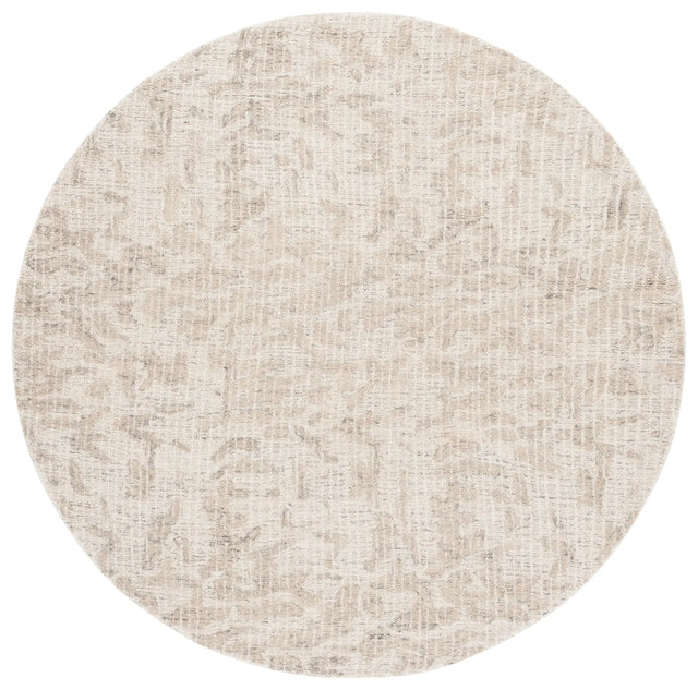 Safavieh Ebony 6'-0" x 6'-0" Rug in Ivory / Grey