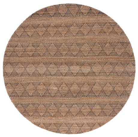 Safavieh Natural Fiber 6'-0" x 6'-0" Rug in Natural / Black