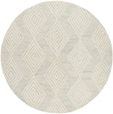 Safavieh Blossom 6'-0" x 6'-0" Rug in Silver / Ivory