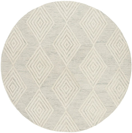 Safavieh Blossom 6'-0" x 6'-0" Rug in Silver / Ivory