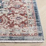 Safavieh Antique Patina 4'-0" x 5'-7" Rug in Blue / Rust
