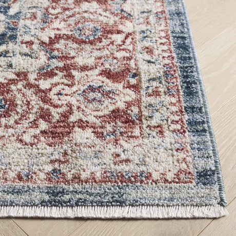 Safavieh Antique Patina 4'-0" x 5'-7" Rug in Blue / Rust