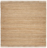Safavieh Natural Fiber 6'-0" x 6'-0" Rug in Natural / Light Grey